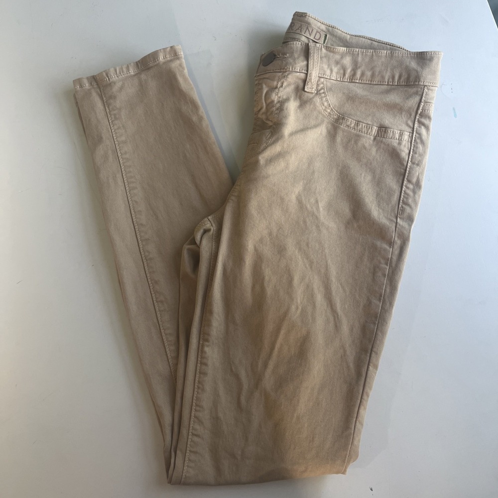 J Brand Vint Drab Skinny Leg  Khaki Jean Denim Size 26 Capsule Cotton Classic - Picture 10 of 11